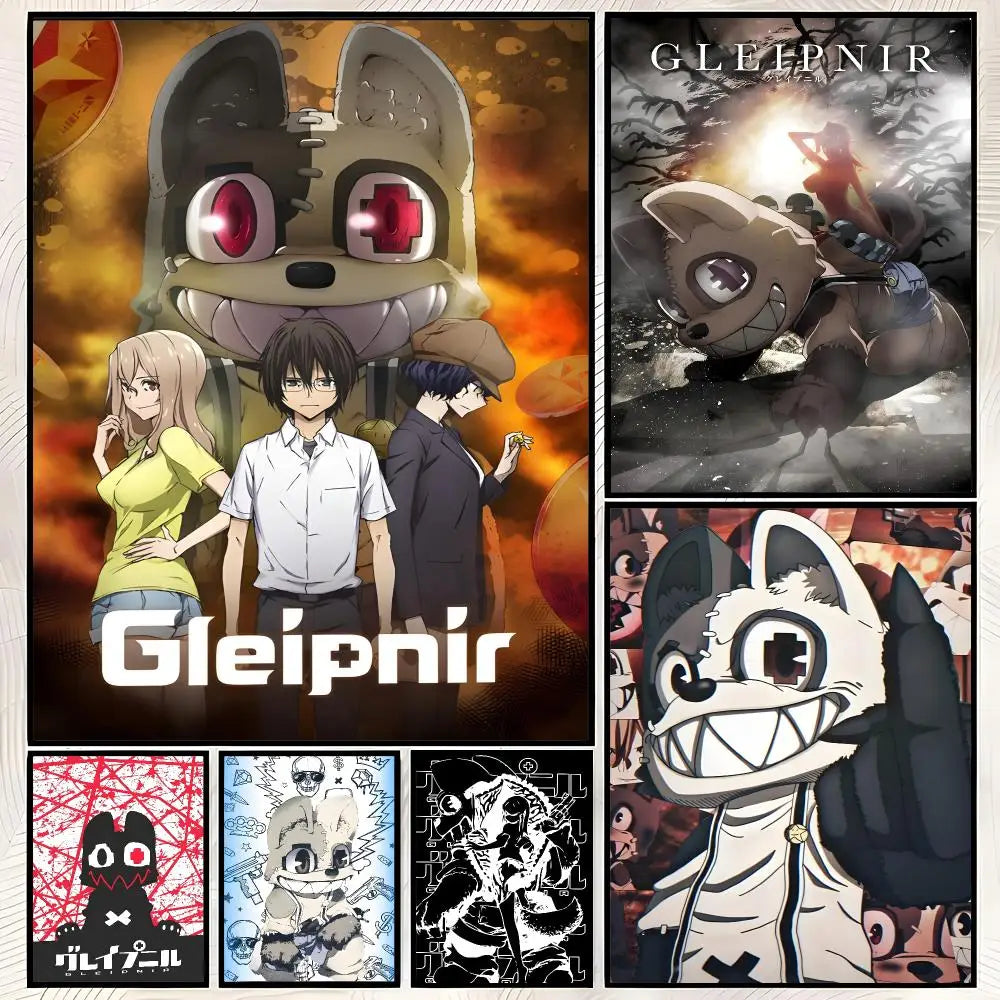 Gleipnir Anime Poster – Self-Stick HD Waterproof Wall Art