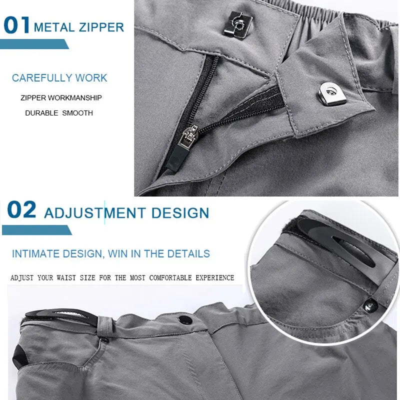 X-TIGER Men's MTB Cycling Shorts | Waterproof & Breathable