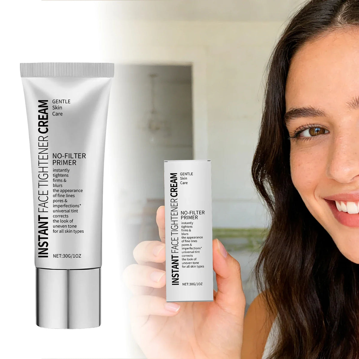 Facial Makeup Primer Cream – Firming, Oil-Control, 30g