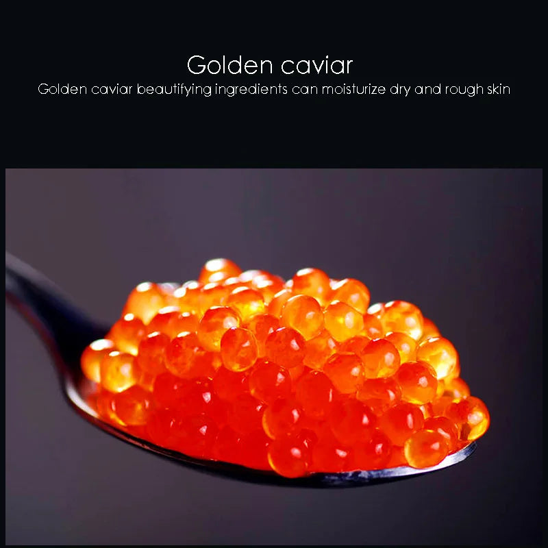 Golden Caviar Anti-Aging Moisturizing Face Mask Sheets – 10 Pack