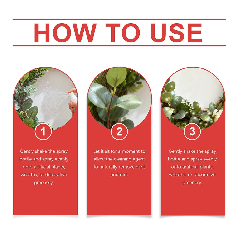 Artificial Plant Gloss Spray – Leaf Shine & Dust Guard 100ml