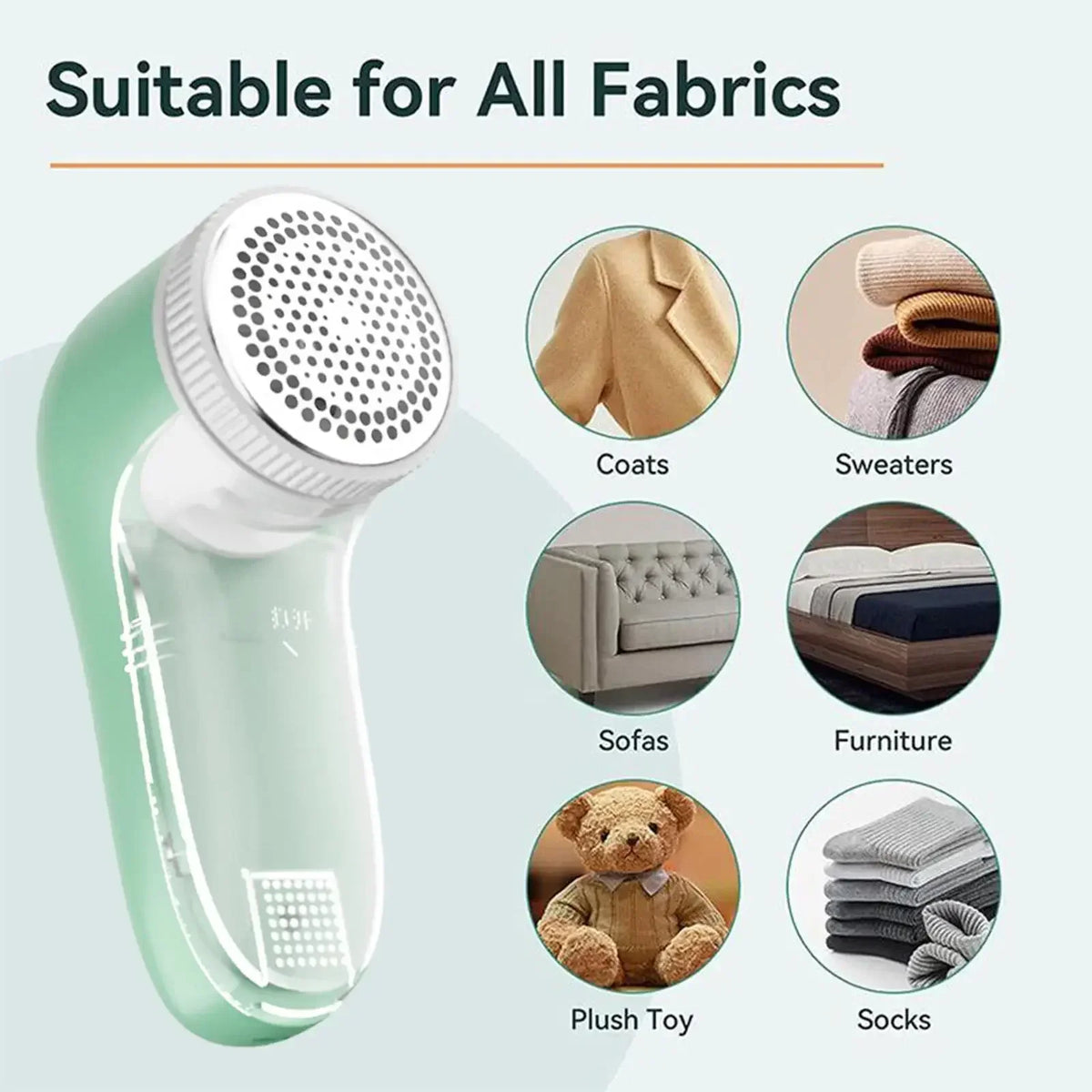 Electric Fabric Shaver & Lint Remover – Pet Hair & Pills