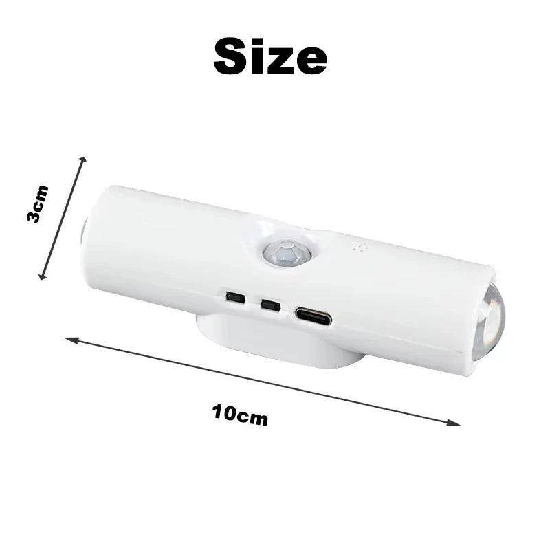 RGB Motion Sensor Night Light | Rechargeable Magnetic Spotlight