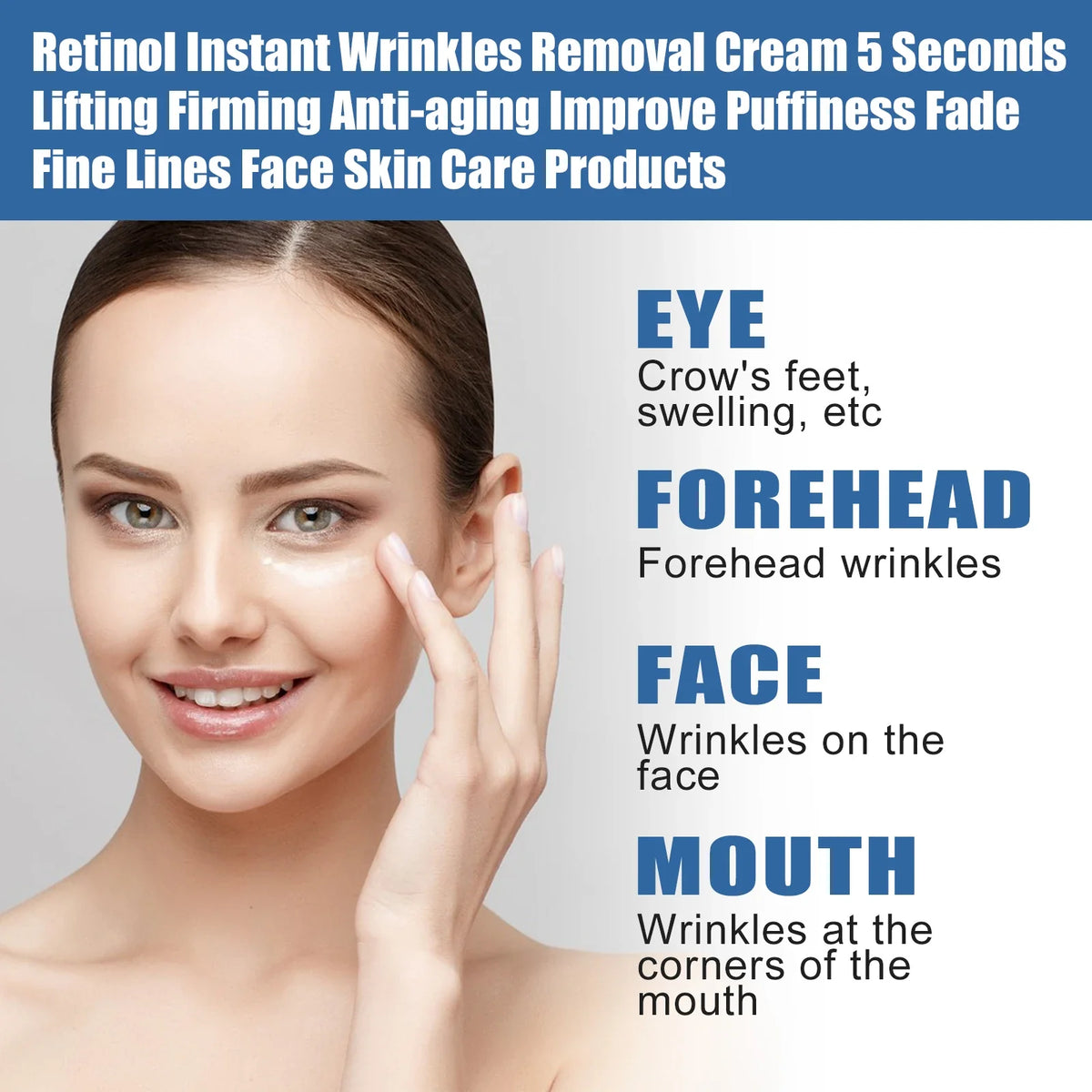 Retinol Anti-Wrinkle Face Cream – Deep Hydrating & Firming 30ml