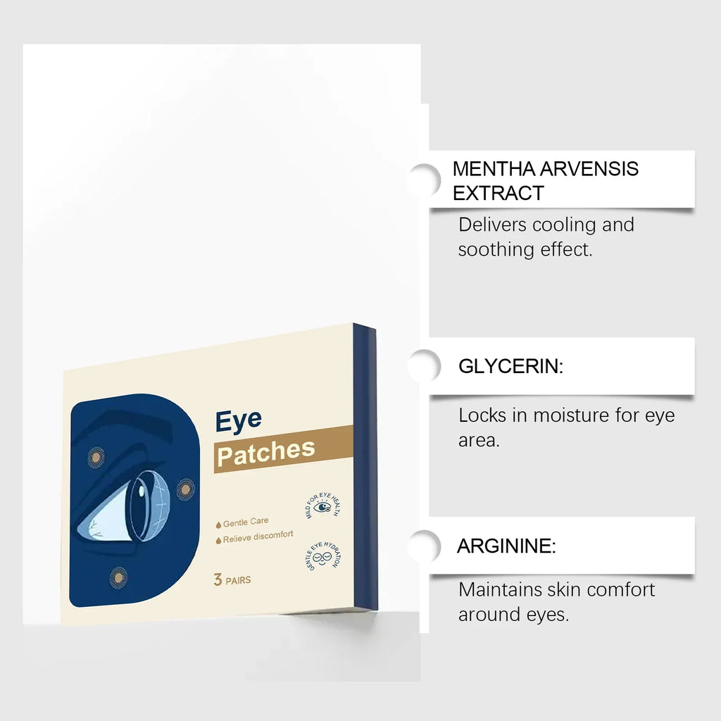 Cooling Under Eye Gel Patches – Dark Circles & Puffiness Relief