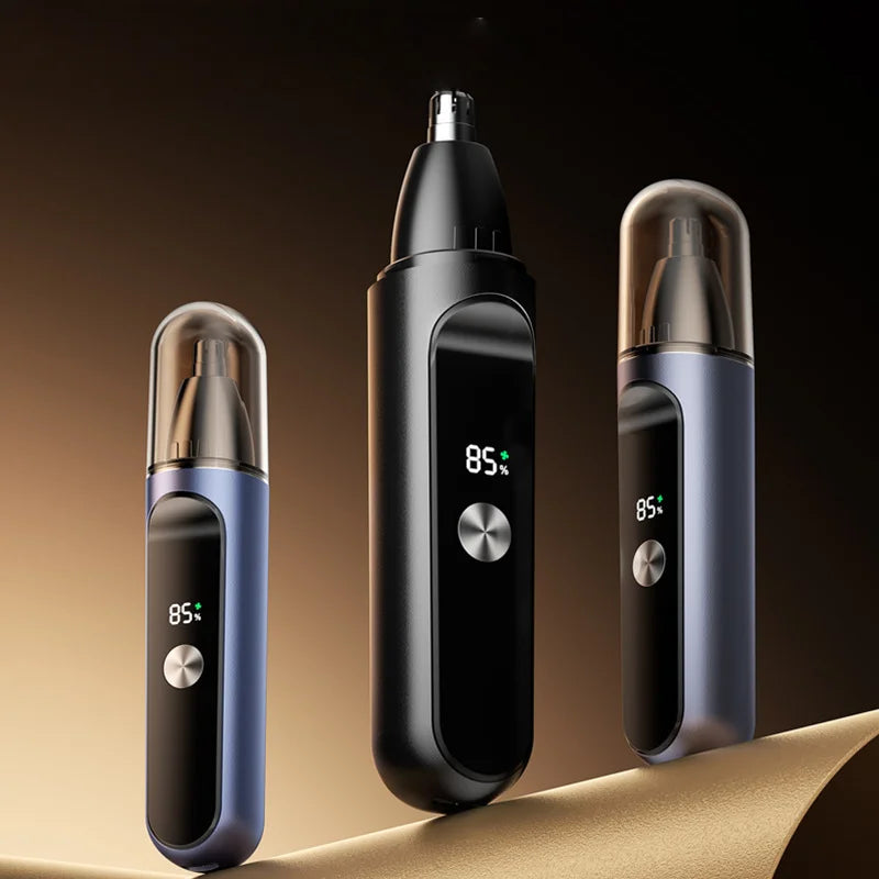 Rechargeable Electric Nose & Ear Hair Trimmer for Men