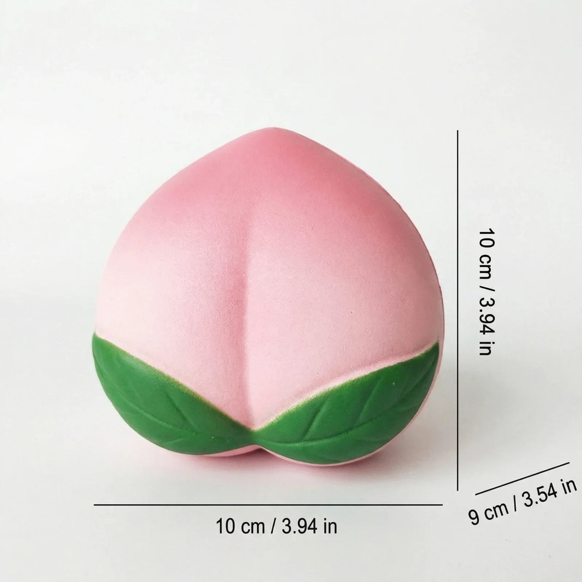 Peach Slow-Rise Squeeze Toy – Sensory Fidget Gift for Adults