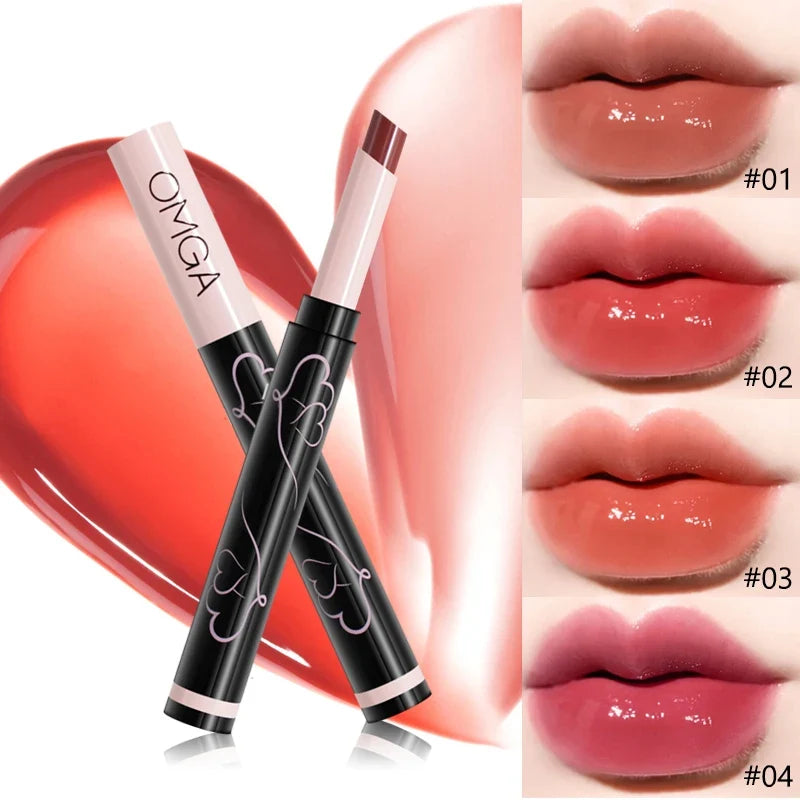 Solid Lip Gloss – Long-Lasting Moisturizing Non-Stick Formula