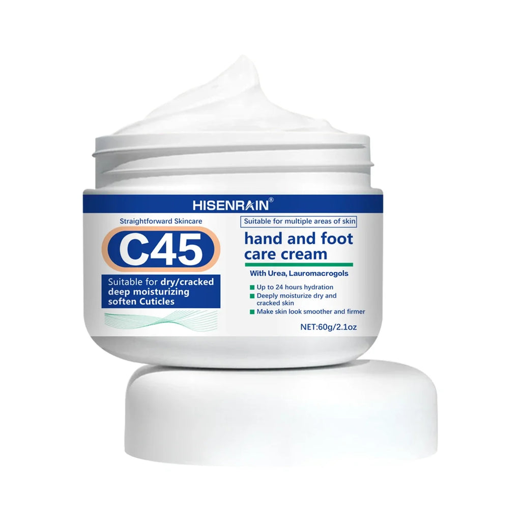 HISENRAIN Coconut Oil Hand & Foot Cream – 24H Deep Moisturizing