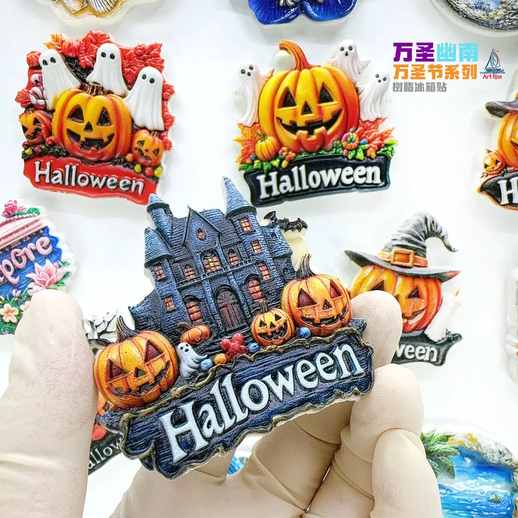 Refrigerator Stickers Halloween Series Souvenirs Creative Gifts Home