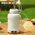 BALASHOV Mini Electric Travel Kettle 1L Stainless Steel 1000W