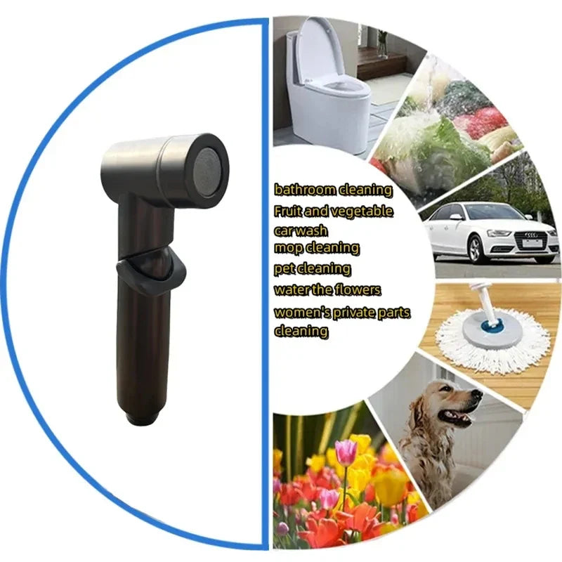 Handheld Bidet Sprayer Set – High-Pressure Bathroom Kit