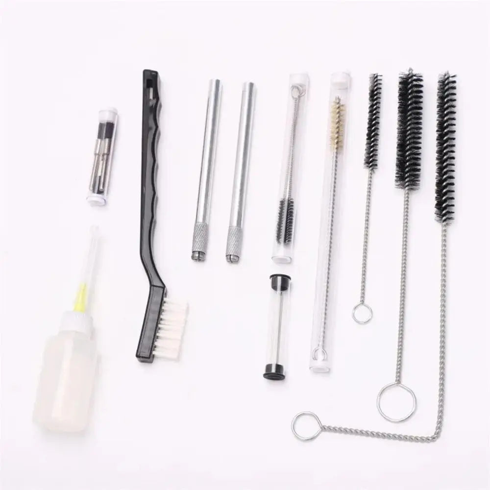 Airbrush Spray Nozzle Cleaning Brush Kit | 17/23Pc + Storage Case