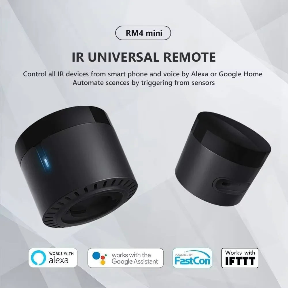 Broadlink RM4 Add HTS2 IR RF Wifi Smart Home Universal Remote Control