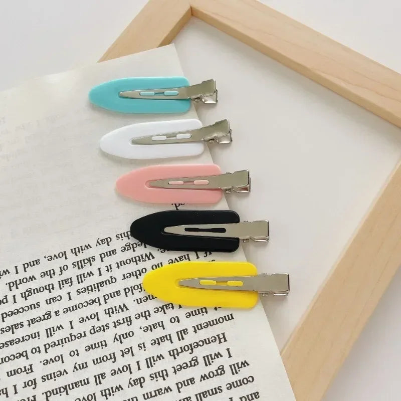 Side Bangs Fringe Barrettes Hair Clips – 12 Sets (48 Pcs)