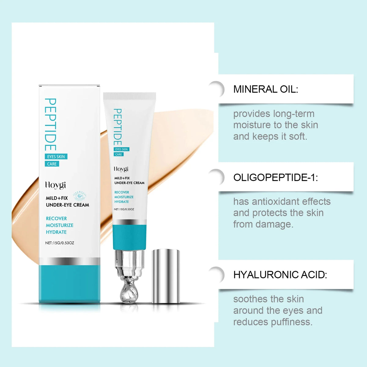 Hoygi Retinol & Bee Venom Eye Cream – Wrinkles & Dark Circles