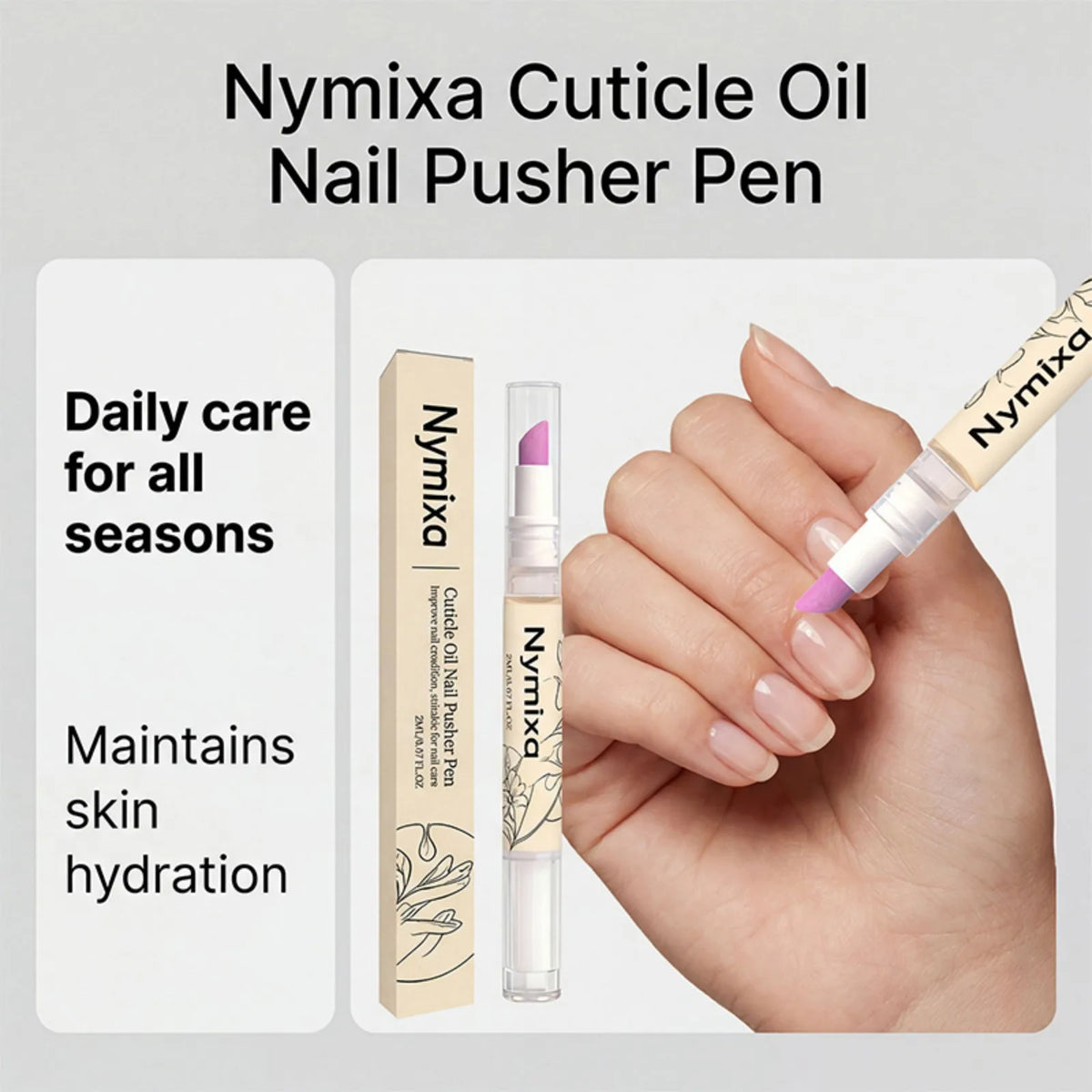 Cuticle Oil Pen – Hydrating Nail Care & Cuticle Repair 5ml
