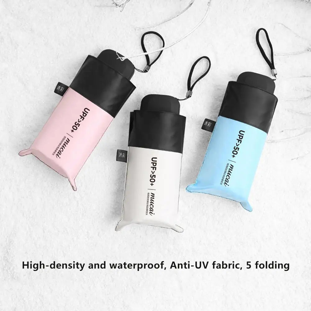 UV Sun Umbrella – Compact Windproof Folding Travel Umbrella