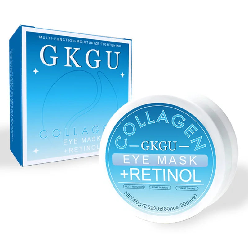 60-Piece Collagen Eye Patches – Moisturizing & Firming Eye Mask