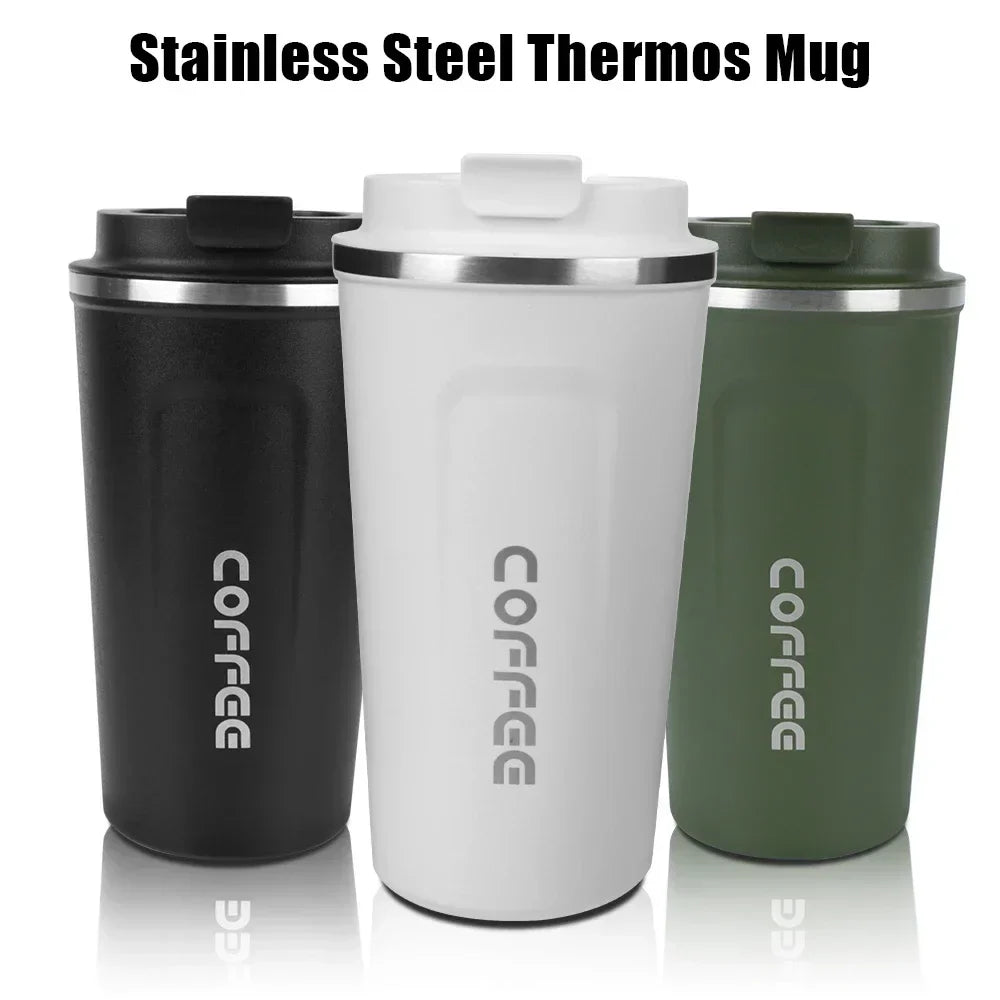 380 Thermo Cafe Leak Proof Travel Cup Double Stainless Steel Tea
