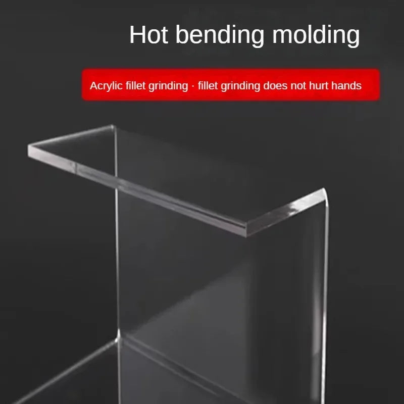 5mm Clear Acrylic Desktop Storage Rack – Cosmetics & Display