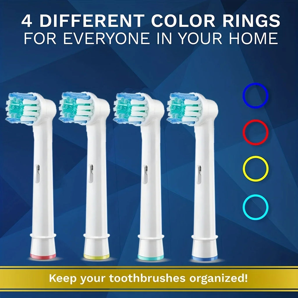 Oral-B Compatible Replacement Toothbrush Heads 4 Pack – Universal Fit