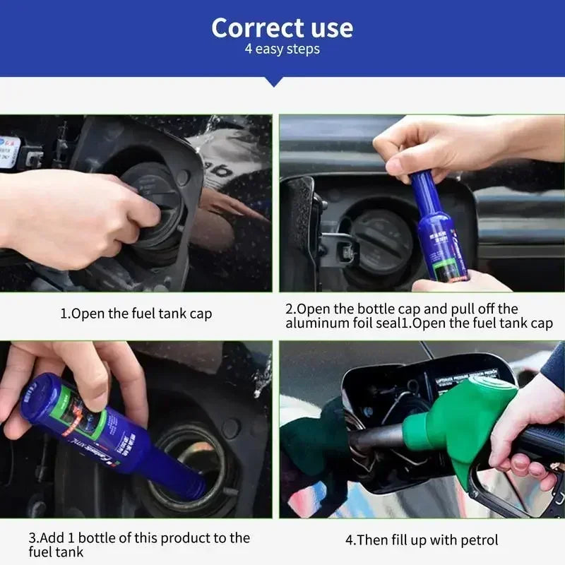 Fuel Gasolines Injector Cleaner Car System Petrol Saver Save Gas Oil