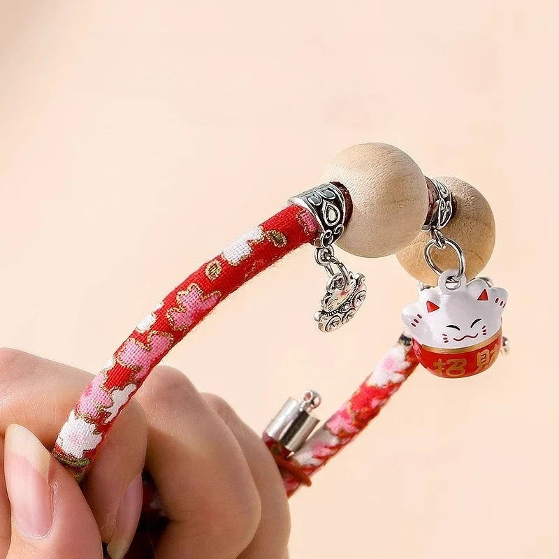 Cat Collar with Bell & Sash – Kitten Neckerchief Neck Band