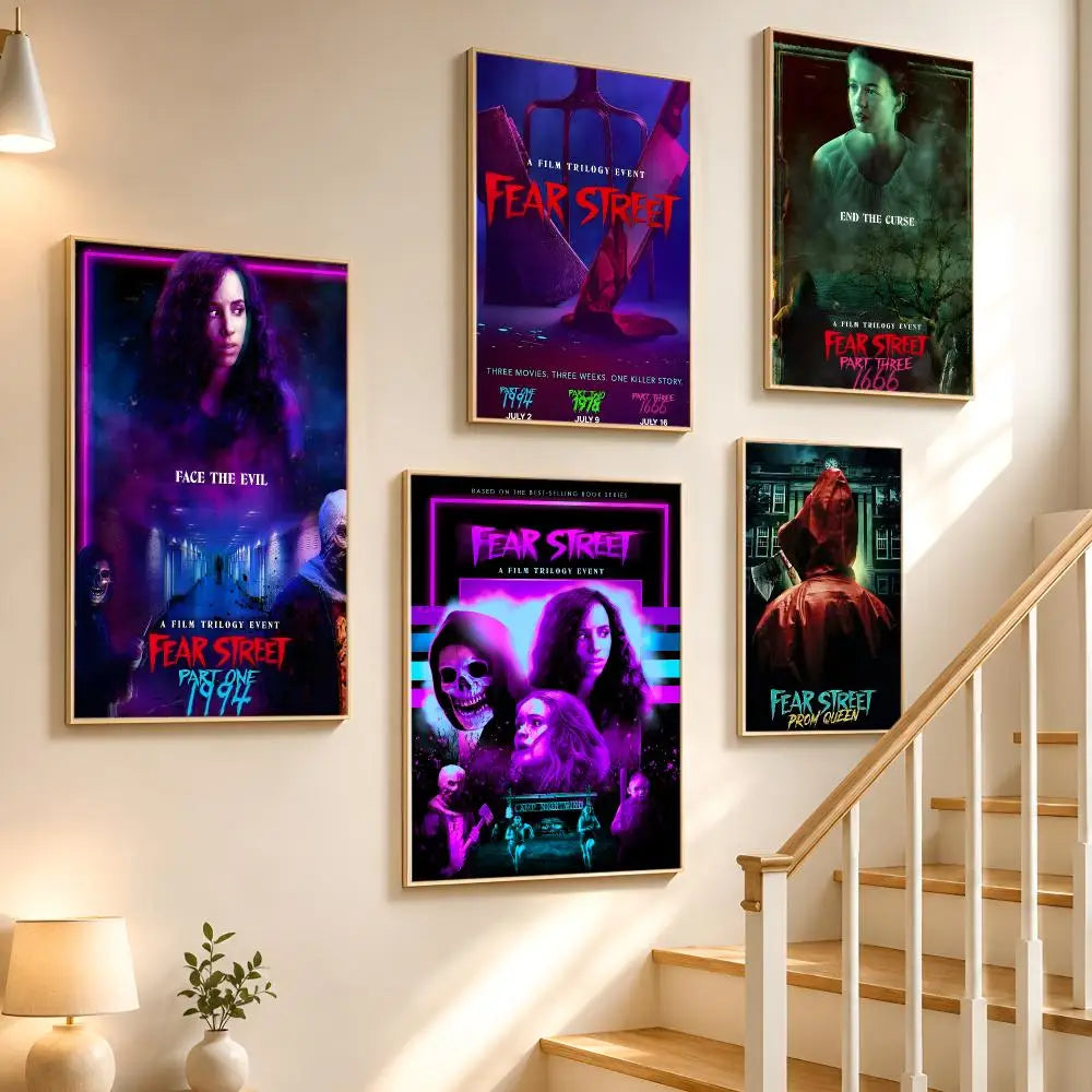 Fear Street Horror Movie Poster – HD Waterproof Wall Sticker