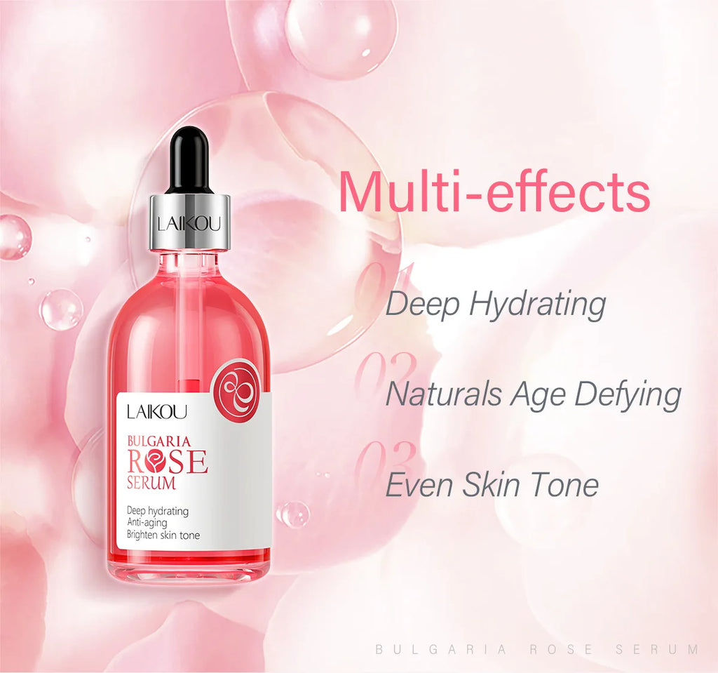 LAIKOU Sakura Rose Essence Serum Moisturizing Hydrating Nourishing