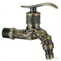 Antique Bronze Wall Mount Bibcock – Zinc Alloy Garden Faucet
