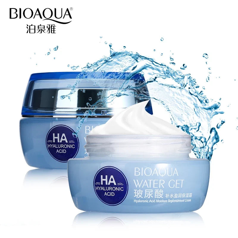 BIOAQUA Hyaluronic Acid Face Cream – Collagen Moisturizer 50g
