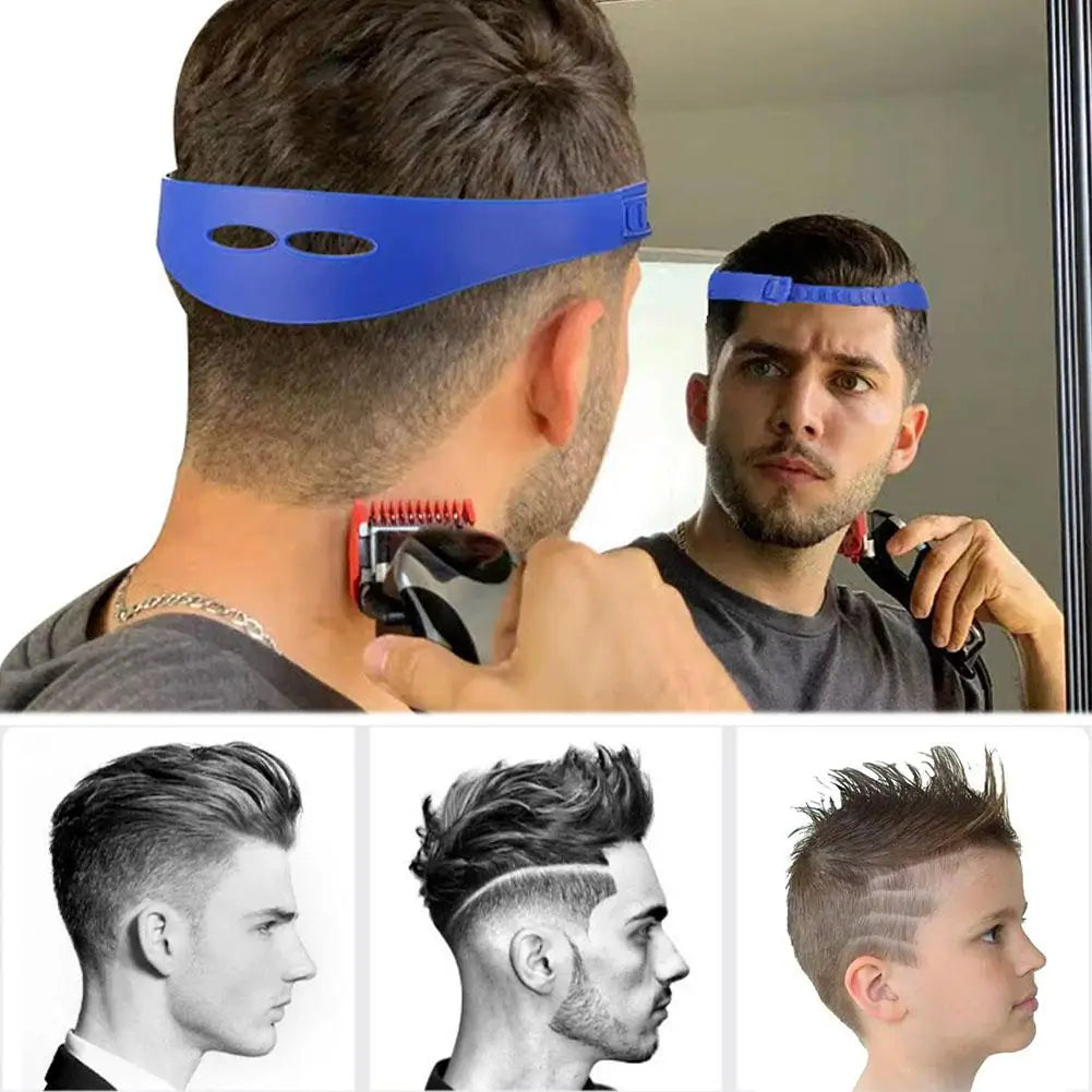 Adjustable Hair Trimming Guide & Neckline Template – DIY Fades