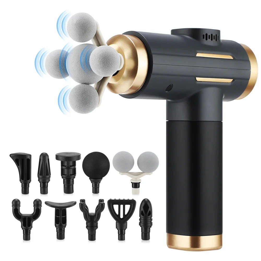 Hailicare Fascia Gun 99 Speeds 11 Heads 24W Percussion Massager
