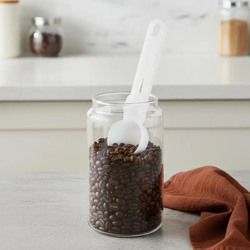 Versatile Sliding Leakproof Coffee Scoop Reusable Protein Powder