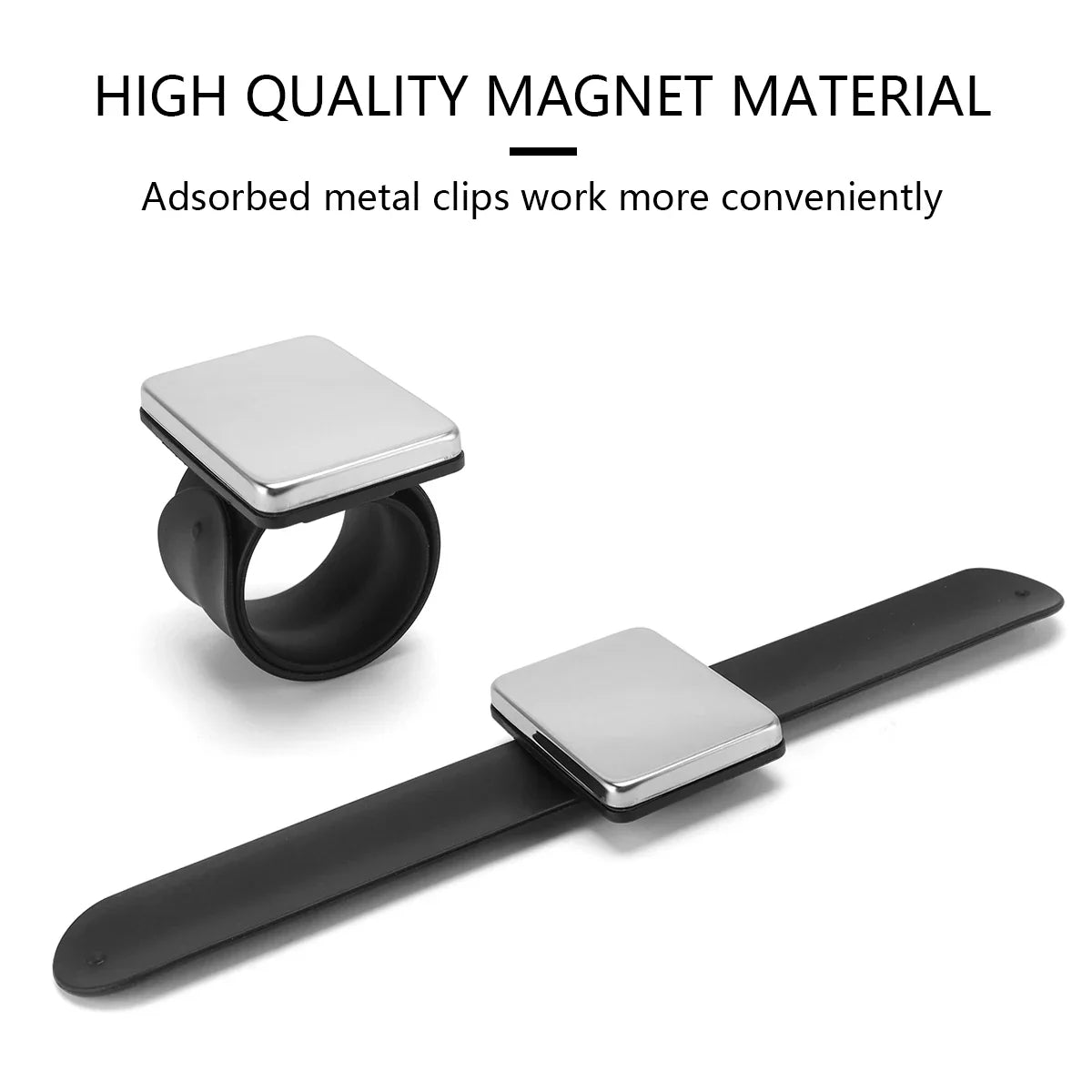 Silicone Magnetic Wristband for Hair Clips | Salon Styling Tool