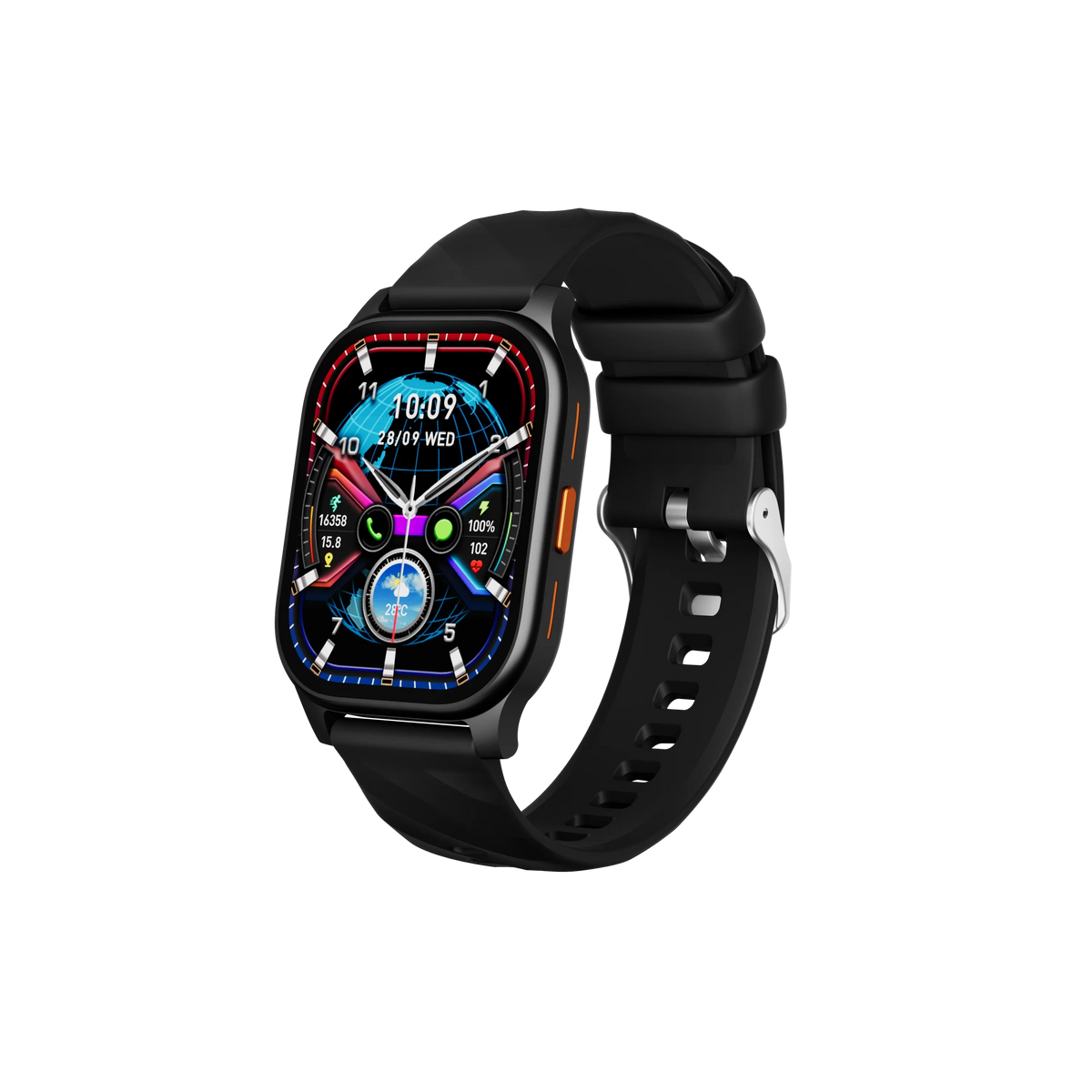 2.04" AMOLED Smart Watch – Fitness, Heart Rate & Call Tracker