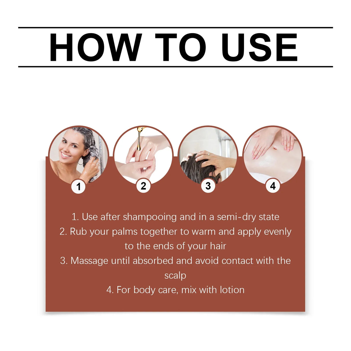 WIYUN Sandalwood Essential Oil – Hair & Body Moisturizer 50ml