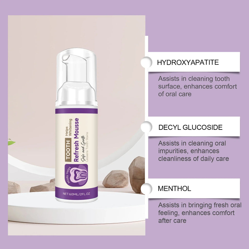 Tooth Freshening Mousse – Whitening & Fresh Breath Care 60ml