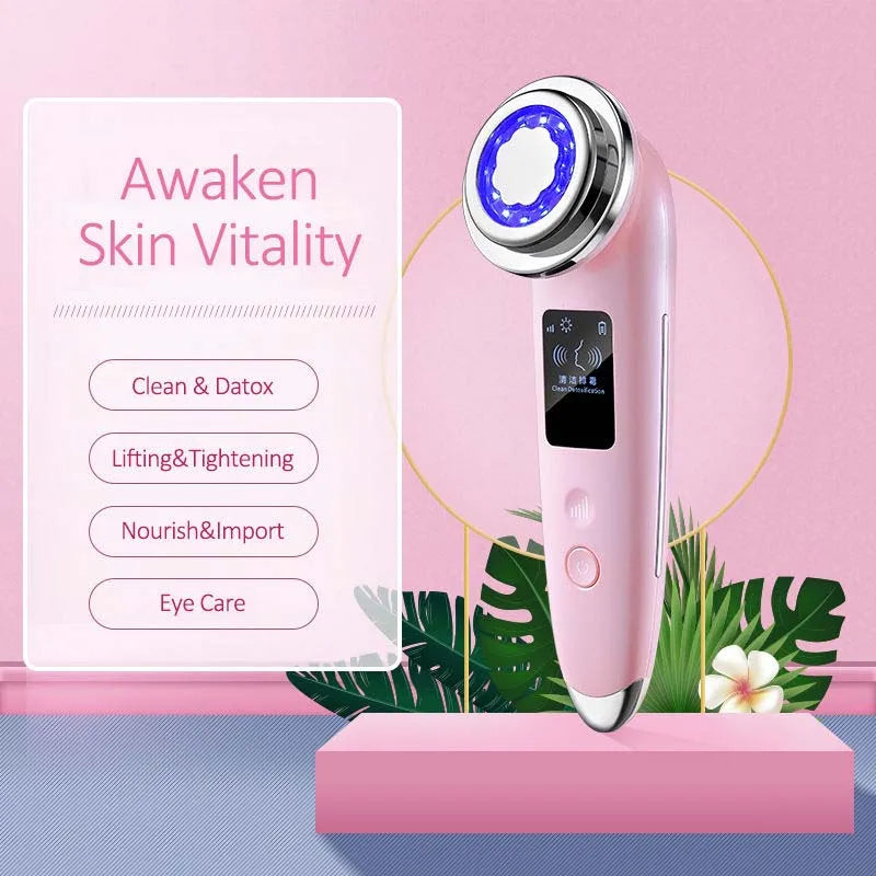 4-in-1 Microcurrent Facial Machine – Skin Tightening Device