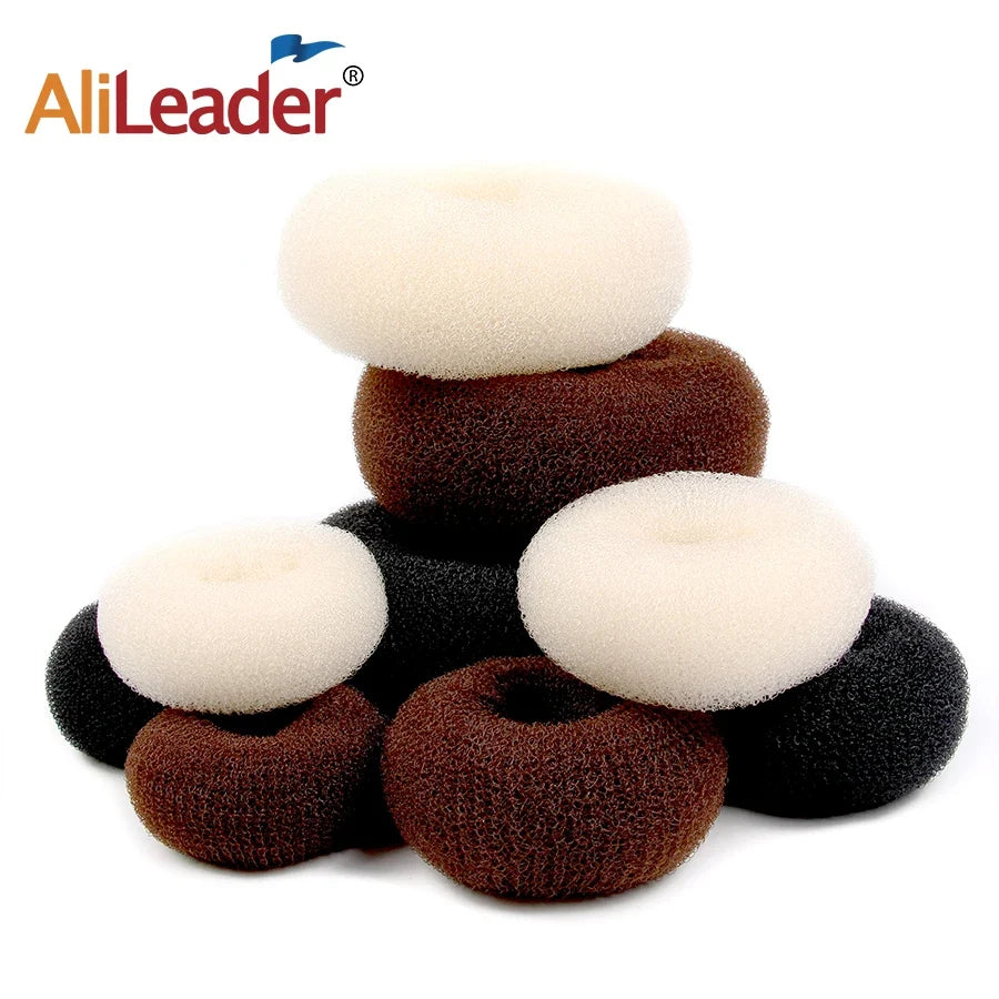 Donut Hair Bun Maker – Foam Bun Shaper for Women & Girls