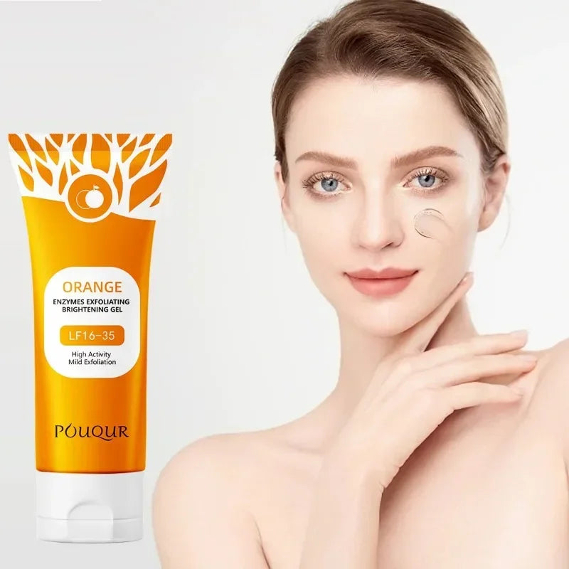 efero Orange Exfoliating Gel – Face & Body Scrub Dead Skin