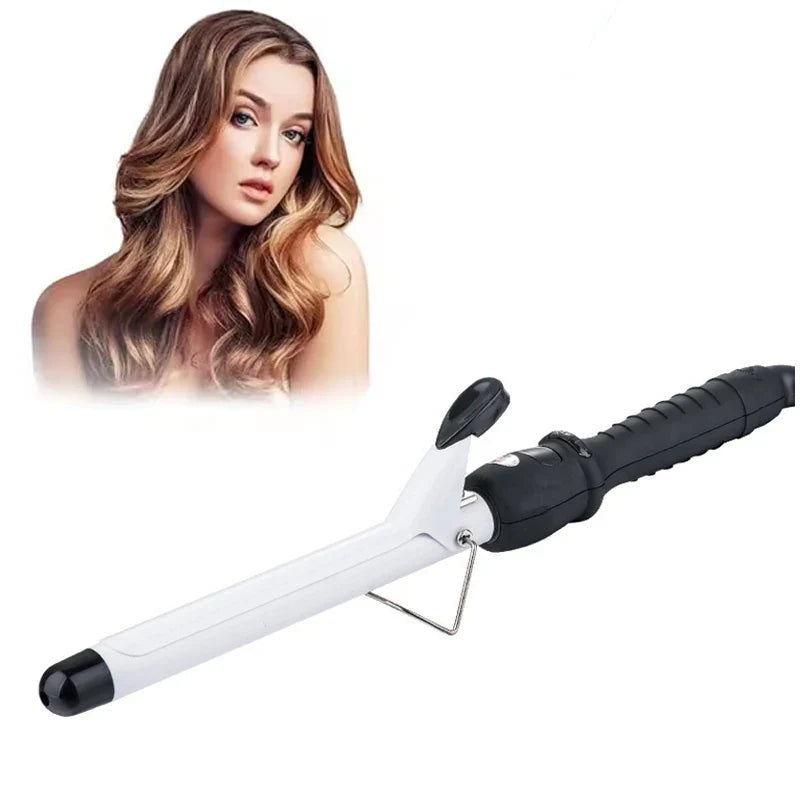 Ceramic Curling Wand | LED Temp Display & Big Waves Styling
