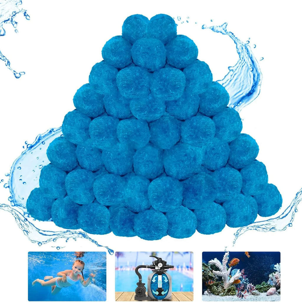 Reusable Pool Filter Balls – Replaces 110 lbs of Filter Sand