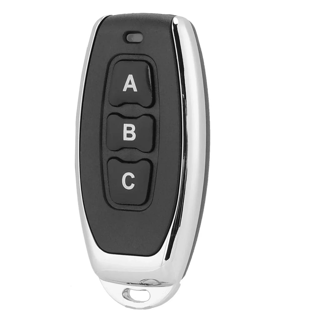 433MHz 3-Button RF Remote for Gate & Garage Door | EV1527
