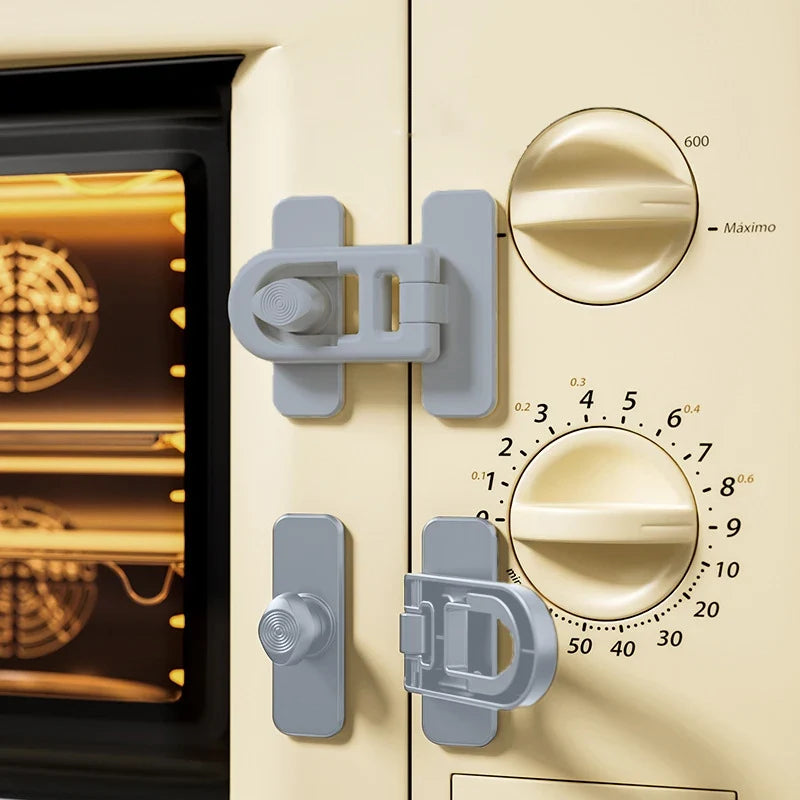 Multifunction Useful Refrigerator Door Latch Plastic Baby Safety Lock