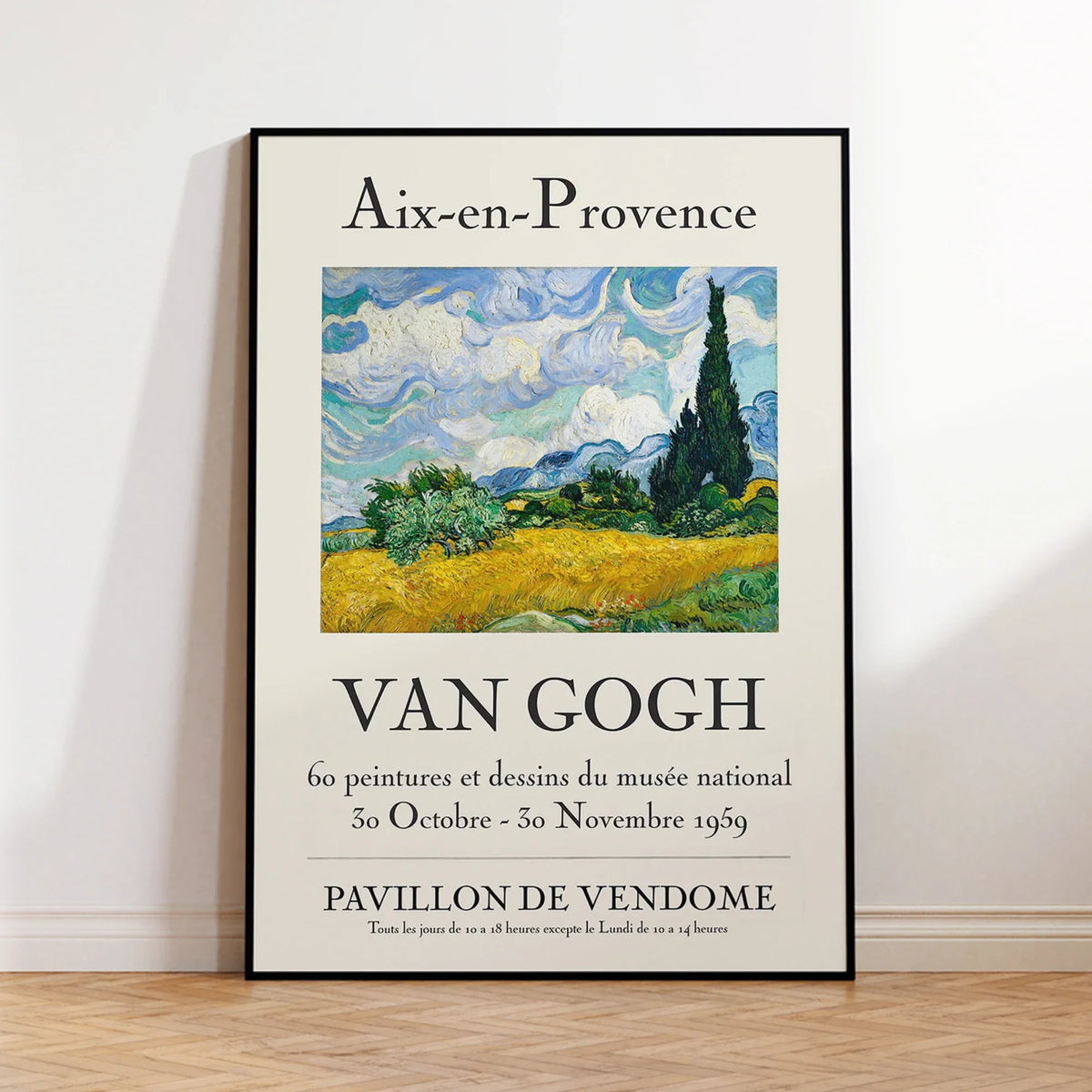 Van Gogh Aix-en-Provence Canvas Wall Art Print | Home Decor