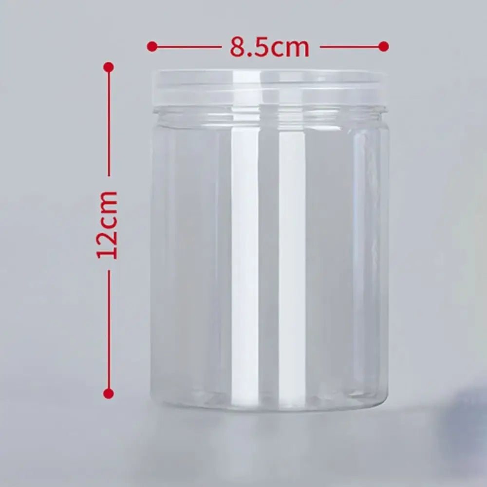 Clear Airtight Food Storage Jar – PET Plastic Sealed Container