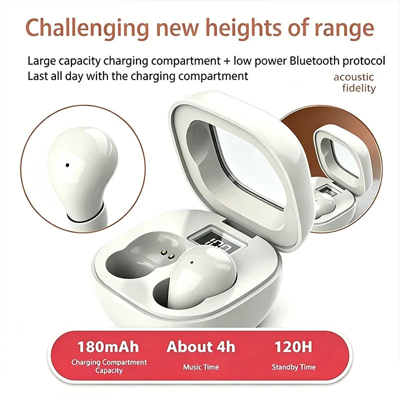 SK19 Bluetooth 5.3 Wireless Earbuds for Sleep & Sport