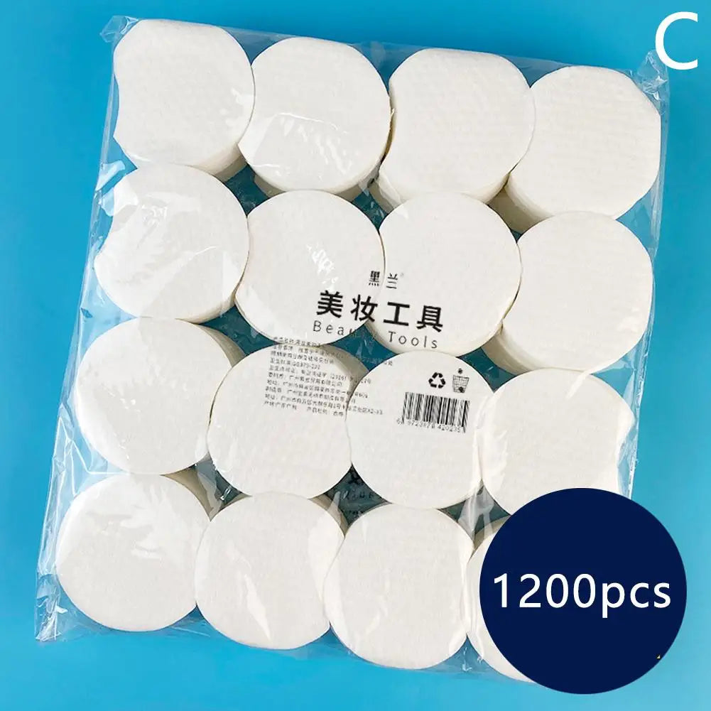 Organic Cotton Rounds for Face 300/600/1200 Count – Hypoallergenic